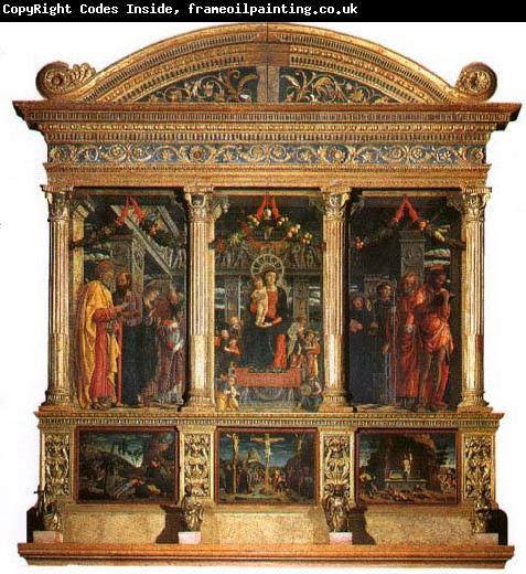 Andrea Mantegna San Zeno Altarpiece,